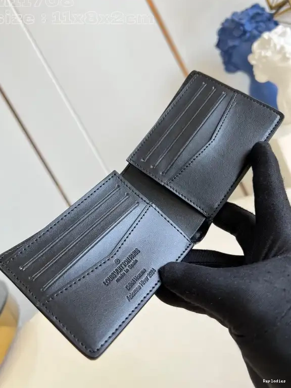 Fake Louis Bags LOUIS WALLET-11*8.5*2CM VUITTON SLENDER 0502